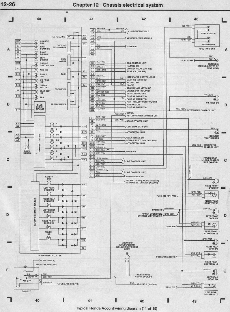 Door ajar and brake light randomly flashing 1991 cb7lx - CB7Tuner Forums